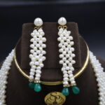 Emerald Grace Pearl Necklace Set - Image 5
