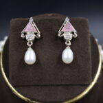 Rose Blush Pearl Necklace Set - Image 5