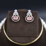 Two Layer Pearl Necklace Set - Image 5