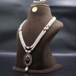 Royal Pearl Necklace Set - Image 3