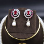 Royal Pearl Necklace Set - Image 5