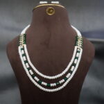 Regal Green Beauty Pearl Necklace - Image 2