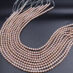Round Pink Loose Pearls - Image 2