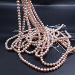 Round Pink Loose Pearls - Image 3