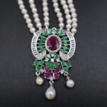 The Royal Pearl Necklace Set - Image 4