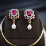The Royal Pendant Pearl Necklace Set - Image 5