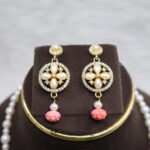Elegant Pearl Necklace Set - Image 3