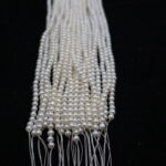 Round Shape White Colour Lose Pearls - Image 2