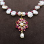 Ruby Pearl Necklace - Image 4