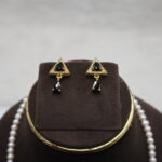 Black Diamond Pearl Necklace - Image 4