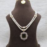 CZ Traditional Pearl Mala - Image 5