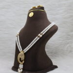Royal Ganesha Pearl Necklace - Image 3