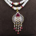 Dual-Strand Pearl Necklace Set - Image 3