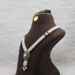 classic South Indian Pearls Necklace - Image 3