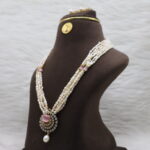 Royal Pink Pearl Neckalce - Image 2