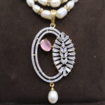 Royal Pink Drop Pearl Necklace - Image 5