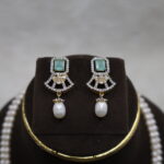 Soft Pastel Stone Peral Necklace - Image 5