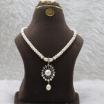 Single Strand Pearl Necklace - Image 2