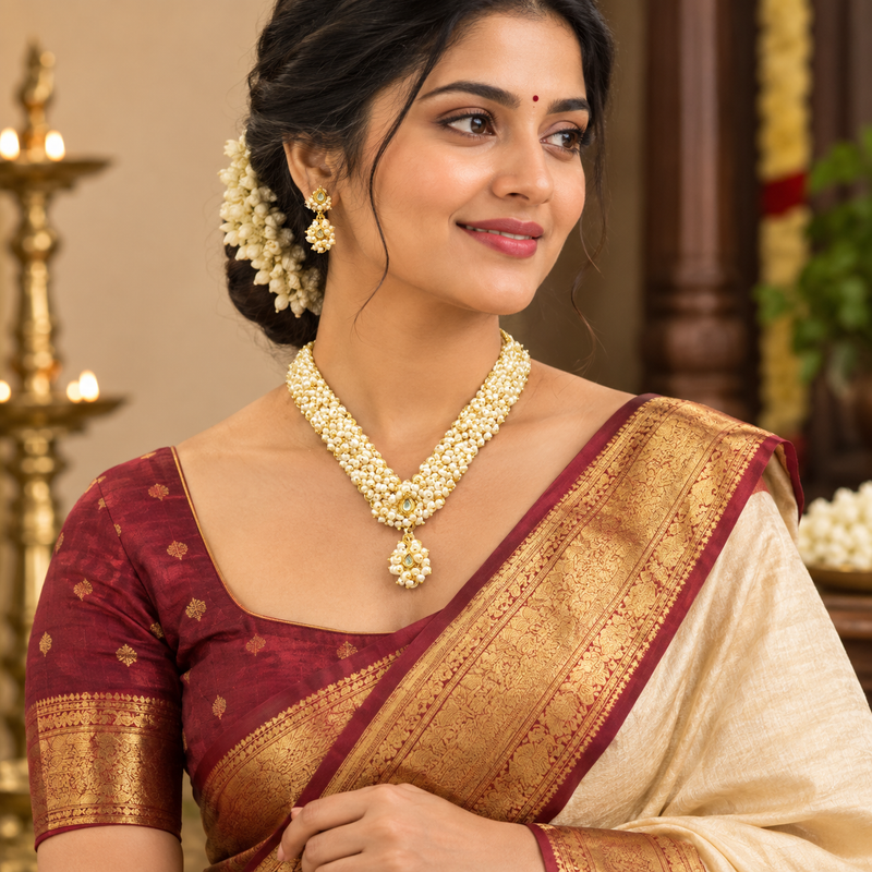 Best Hyderabadi Pearl Jewellery for Weddings & Festivals
